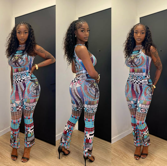 Janice Mesh Set