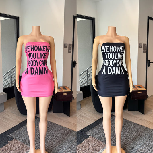 Who Cares Dress
